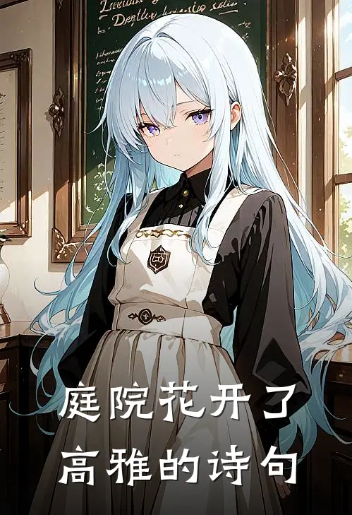 庭院花开了高雅的诗句