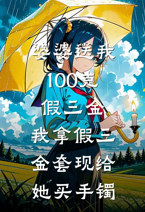 婆婆送我100克假三金，我拿假三金套现给她买手镯