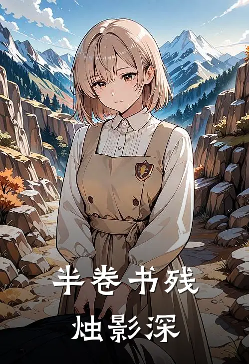 半卷书残烛影深